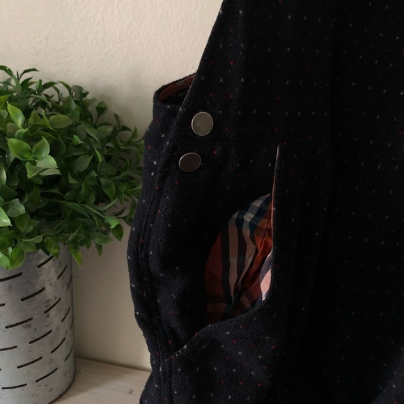 Anthropologie Dotted Tweed Overalls - Picture 6 of 8